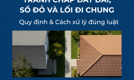 Tranh chấp đất đai, sổ đỏ và lối đi chung: Quy định & Cách xử lý đúng luật